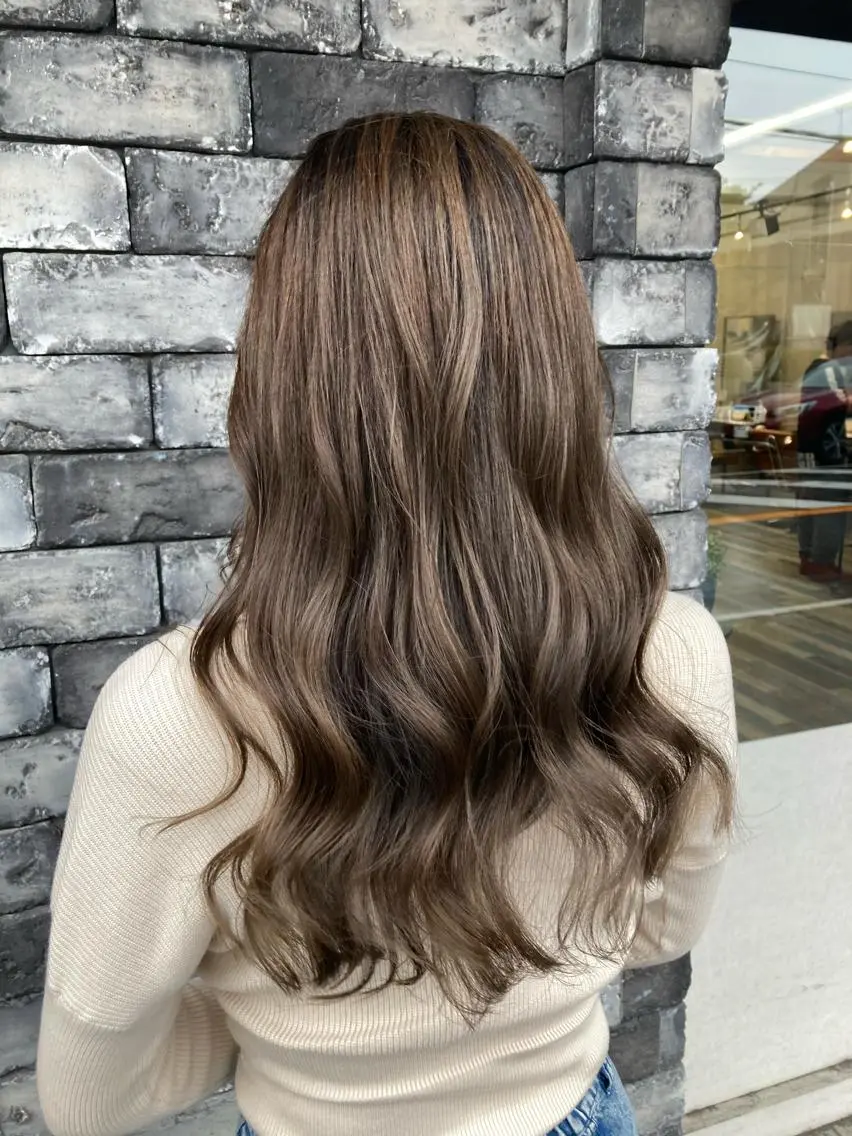 ロング カラー ヘアカラー トリートメント ヘアセット ✂️似合わせの魔術師 石田一樹✂️のヘアスタイル