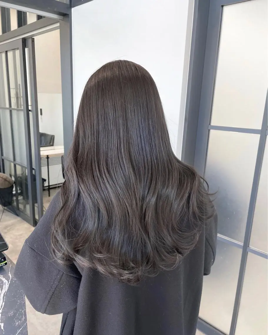 ロング カラー カット ヘアカラー トリートメント 柔らか透け感カラー 🌿ムロヤリョウスケのヘアスタイル