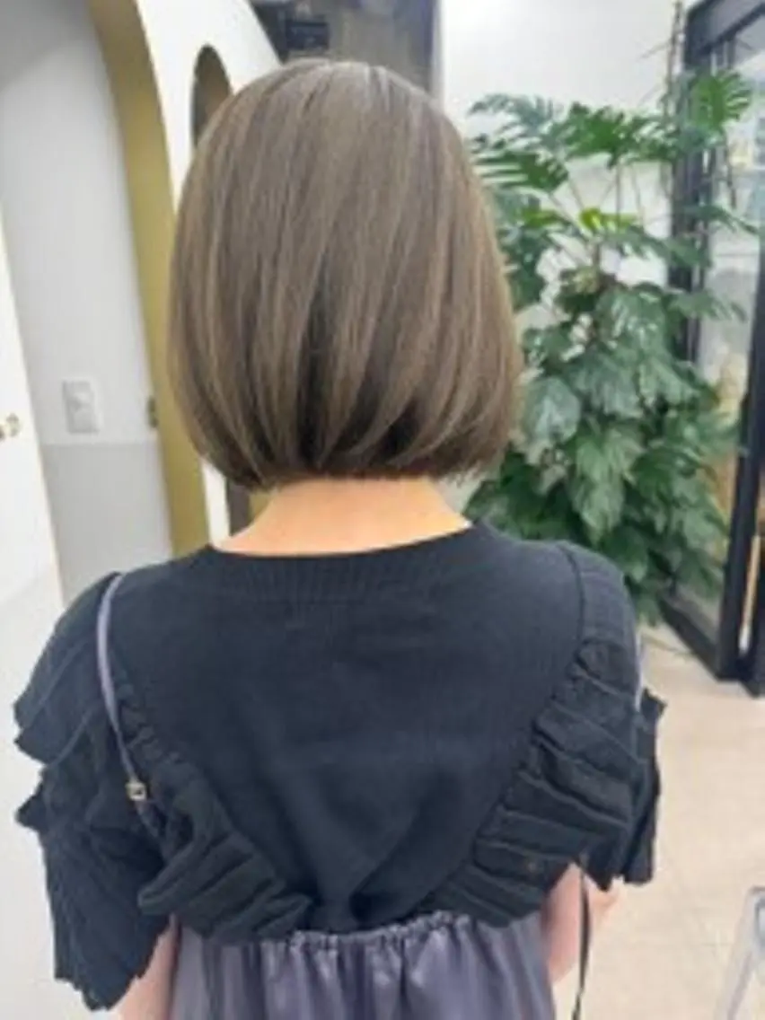 ショート カラー ベージュカラー ブリーチ ブラウンカラー ケアブリーチ 透明感カラー ヘアカラー トリートメント 🌜ROW町田 🌛 公式のヘアスタイル
