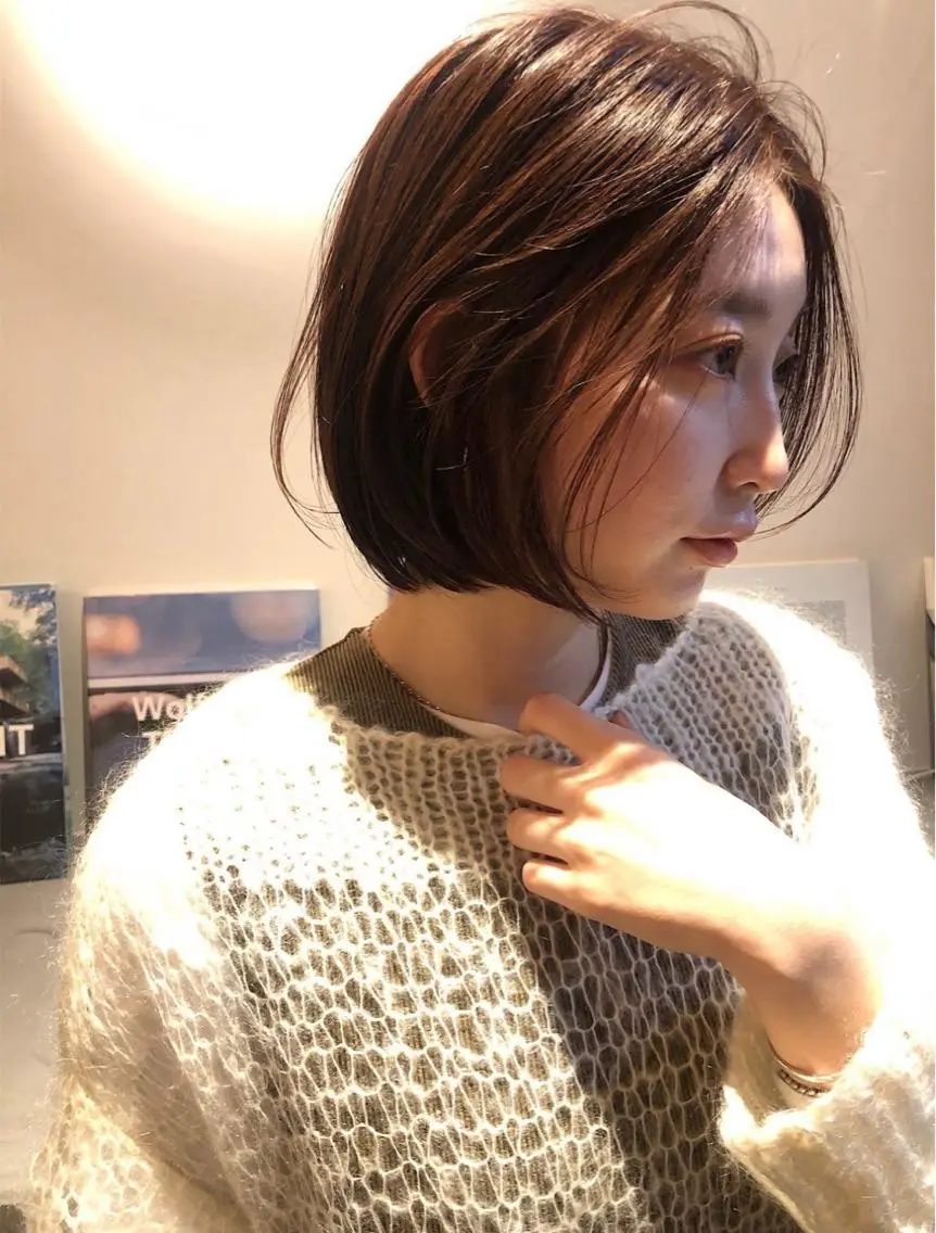 ショート カラー 砂原 ひよりのヘアスタイル