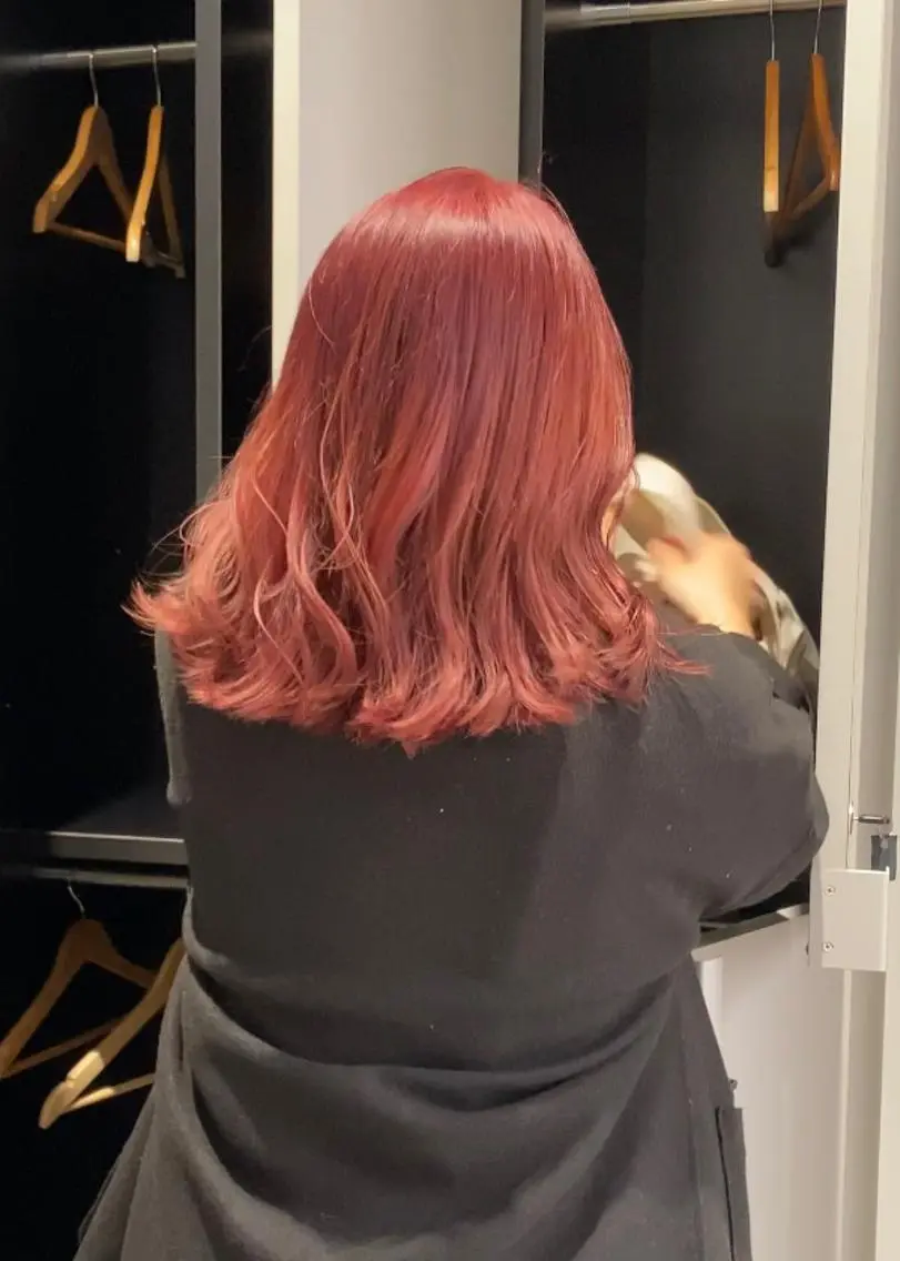 ミディアム カラー カット ヘアカラー noa/ 渋谷のヘアスタイル