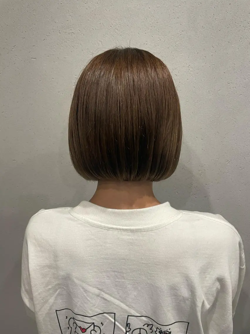 ショート カラー 吉田一輝 外国人パーマのヘアスタイル