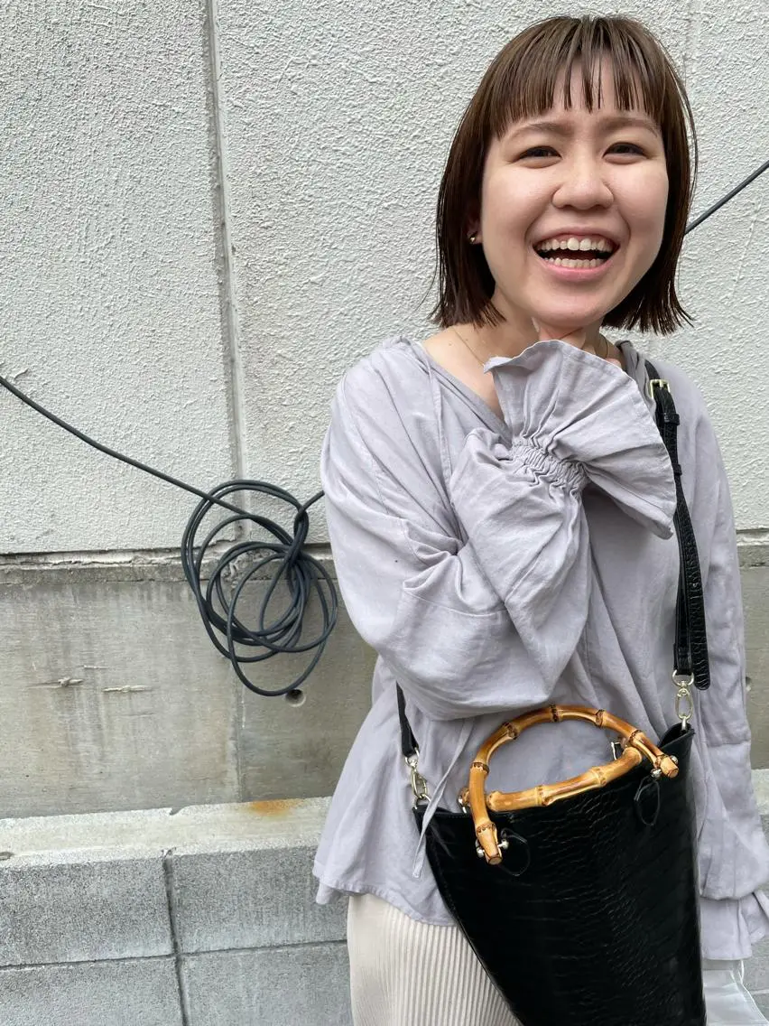 ミディアム ハイライト カット ヘアカラー トリートメント ayane⭐️ボブ・ ショート・パーマのヘアスタイル