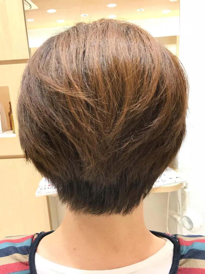 ショート ショートヘア N.取扱いサロン🌼 Airswarm小林のヘアスタイル