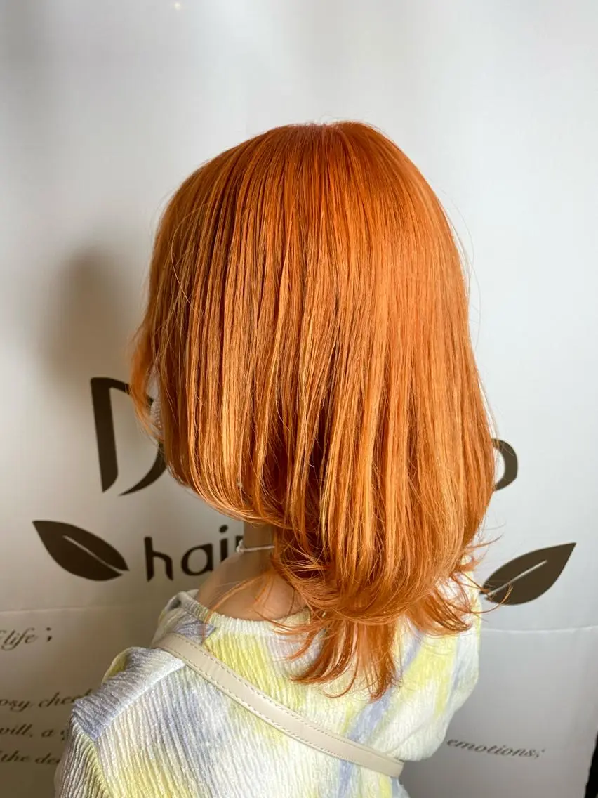 ミディアム カラー パーマ ヘアアレンジ メンズ キッズ ネイル マツエク・マツパ 🌈髪質改善・美髪矯 正・平野瀬乃🌈のヘアスタイル