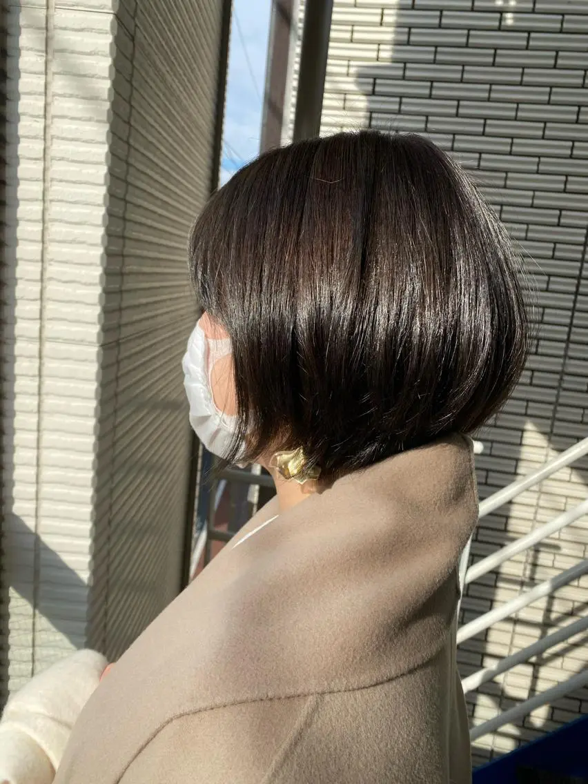 ショート カラー パーマモデル募集中 渥美翔人のヘアスタイル