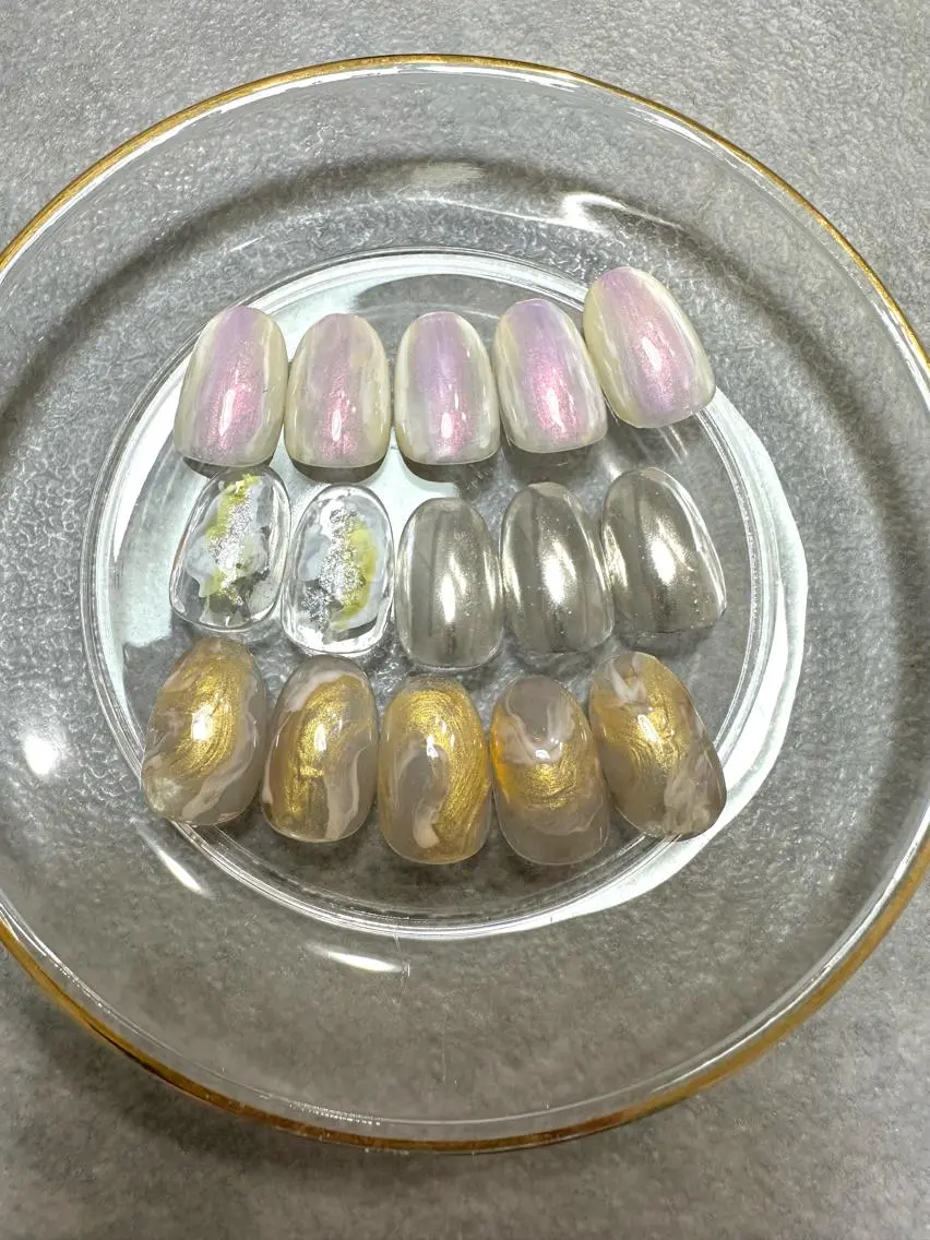 ネイル ハンドネイル フットネイル kiii.__ ✴︎*のネイルデザイン