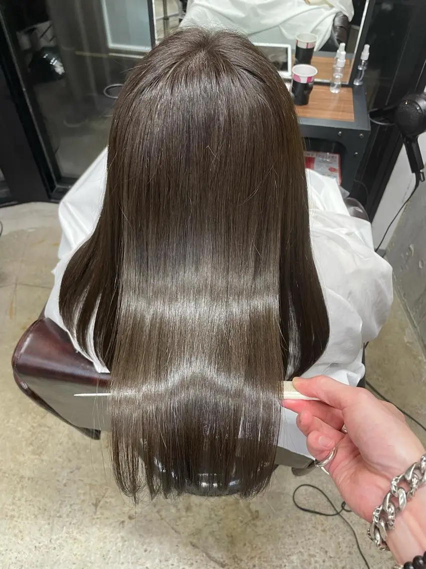 ミディアム 🌈韓国ヘア KOUSEI🌈のヘアスタイル
