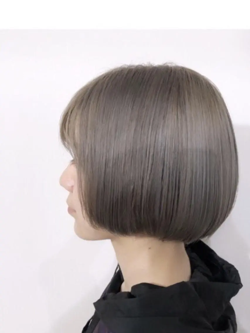 ショート カラー パーマ ヘアアレンジ メンズパーマの巨匠 鈴木純のヘアスタイル