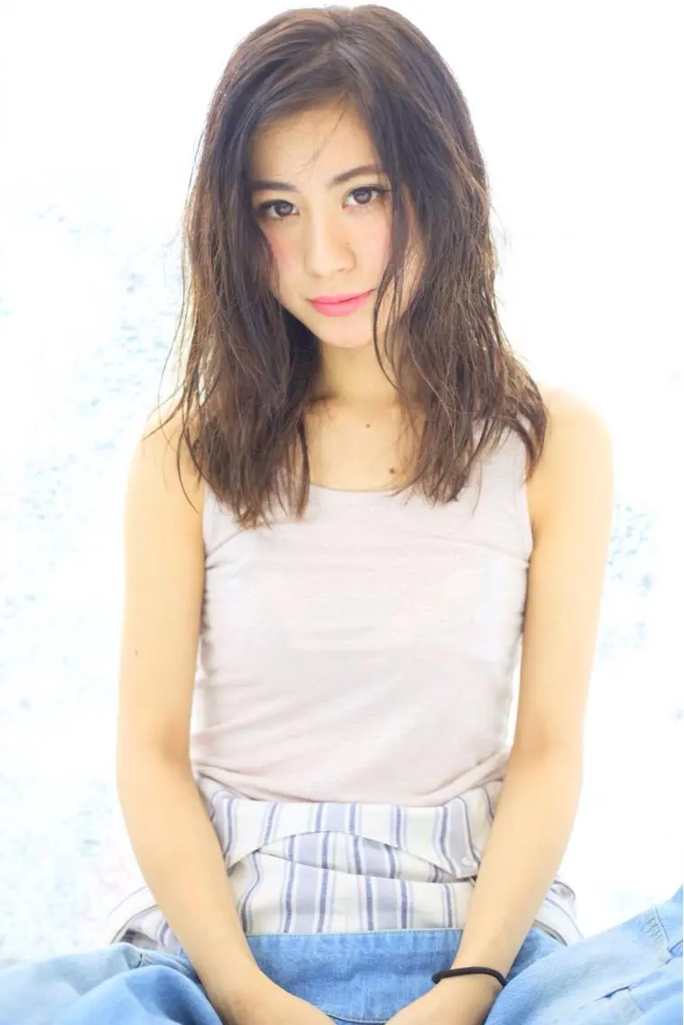 ミディアム Re:ta Hair 飯田淳平のヘアスタイル