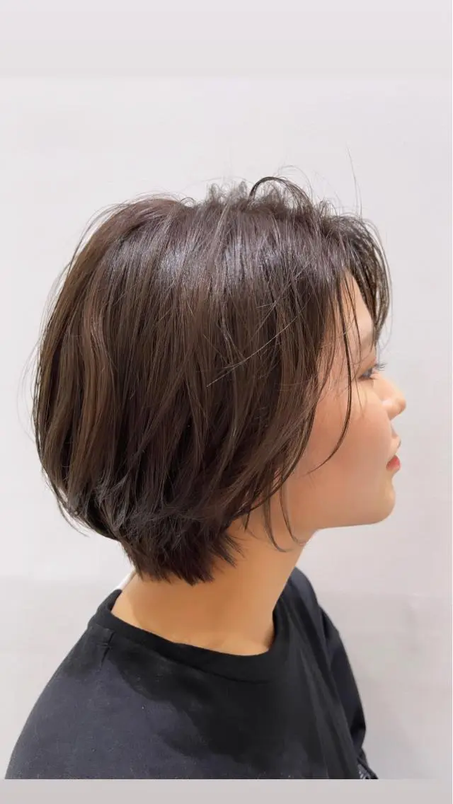 ショート カラー ベージュカラー ハイライトカラー ハイライト ✨パーソナルカラー✨ 髪質改善 成澤 亨碩のヘアスタイル