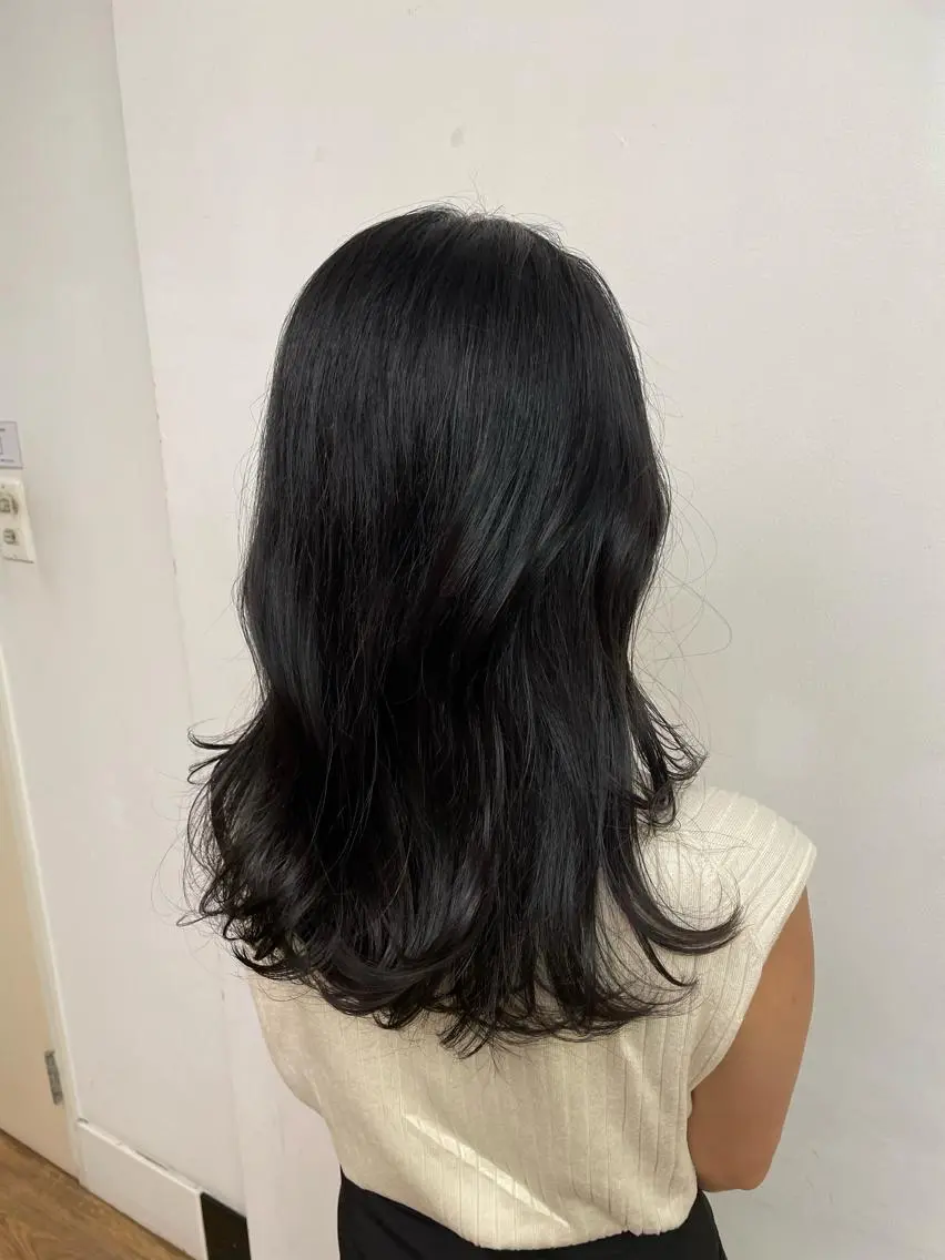 セミロング カラー 川上拓真 ✂︎学芸大学のヘアスタイル