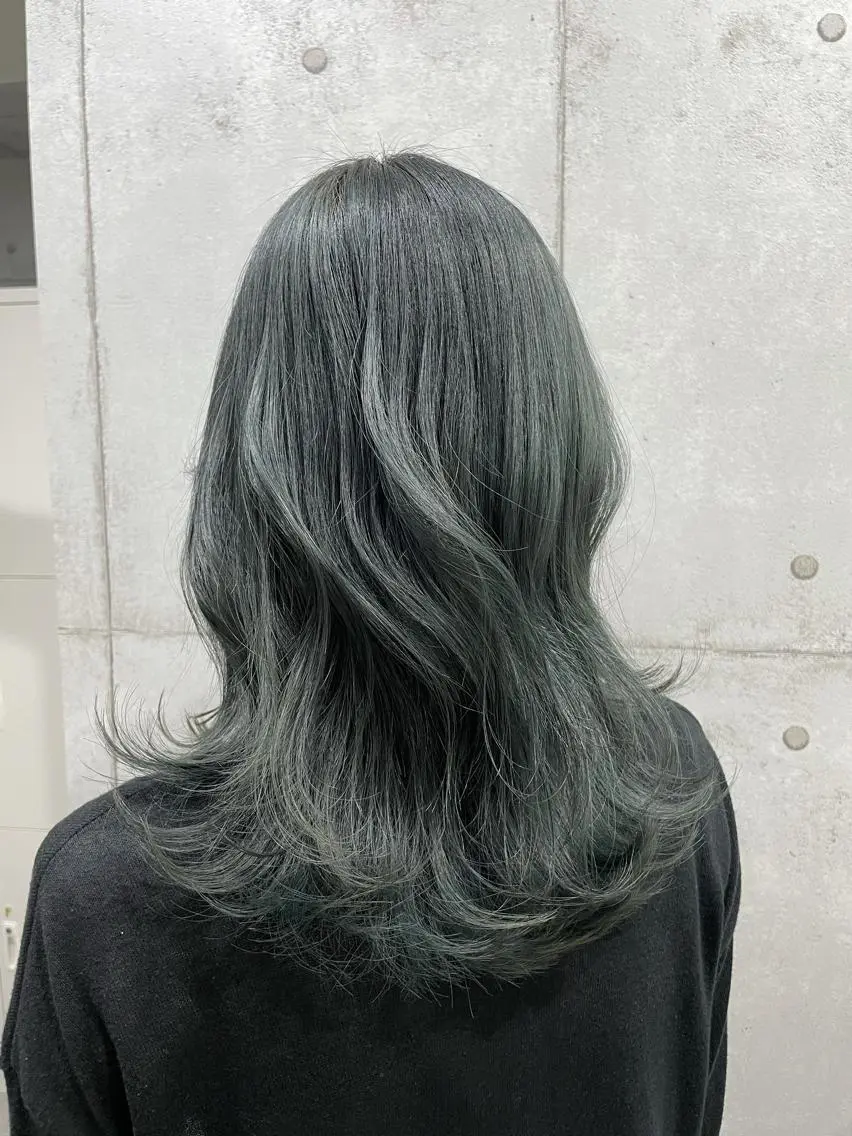 カラー カット ヘアカラー ヘアセット オオカワユウキ 🎀newi池袋のヘアスタイル
