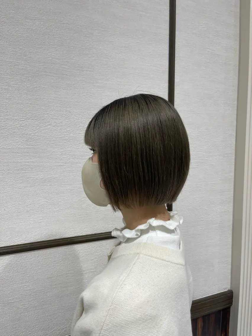 ショート カット 森田 明日香のヘアスタイル