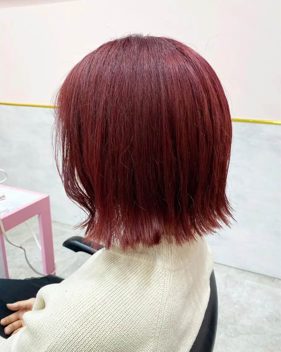 ショート ヘアアレンジ ヘアカラー 𓍯韓国style/ 髪質改善𓍯中村和希のヘアスタイル