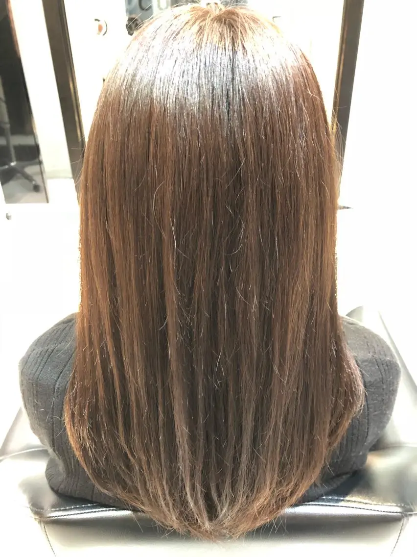 ロング カラー ヘアカラー ✨髪質改善＆ボブ✨ 近藤 凌のヘアスタイル