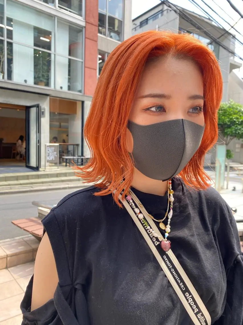 ショート カラー タカノ ノゾミのヘアスタイル