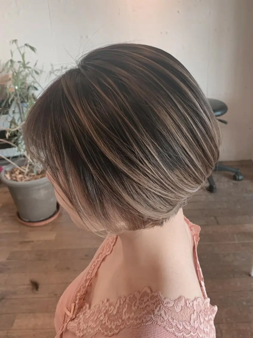 カラー 石井辰功也 フリーランス美容師のヘアスタイル