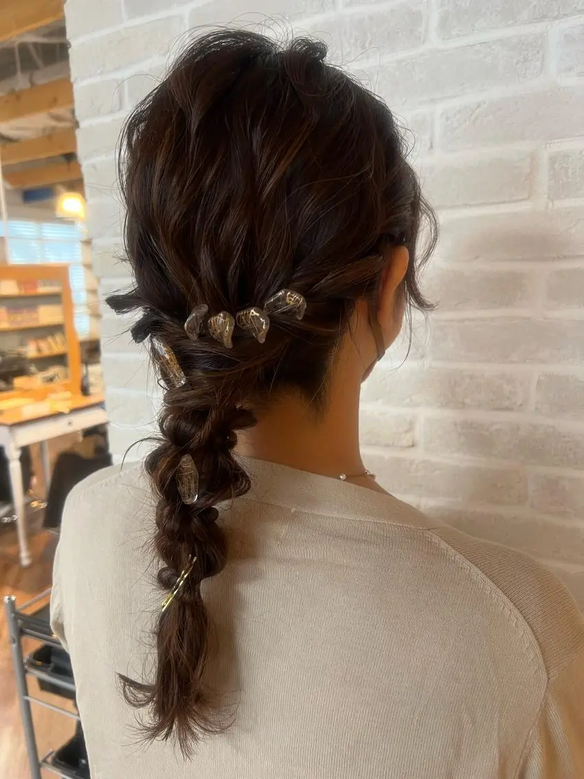 ロング ヘアアレンジ Topstylist YUKIのヘアスタイル
