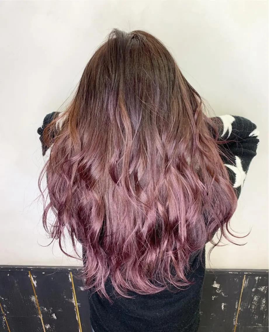 ロング カラー ヘアアレンジ カット ヘアカラー トリートメント 綺麗な髪質にしたい方 限定🌈清水 祥のヘアスタイル