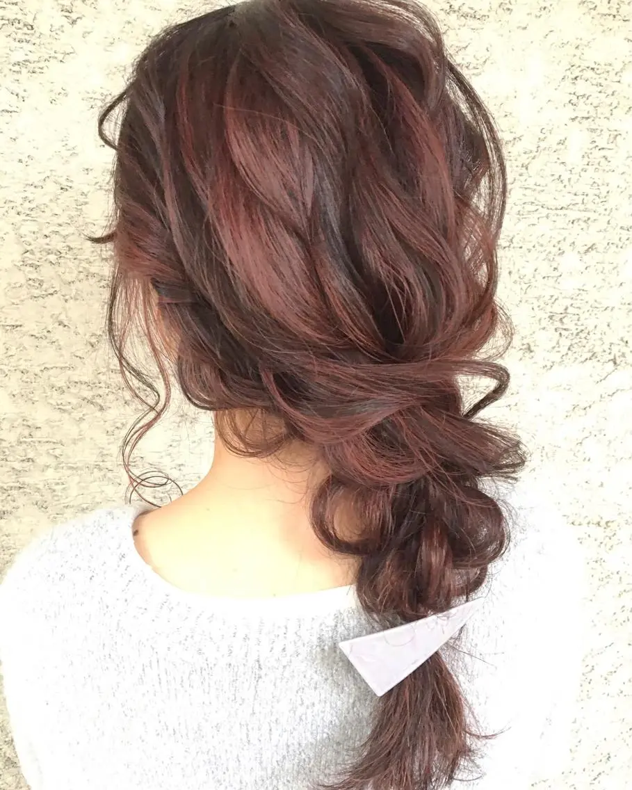 ロング ヘアアレンジ ハイライト flocci🌙 フロクシのヘアスタイル