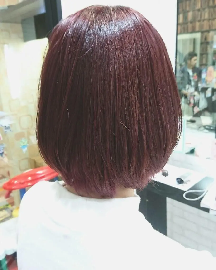 セミロング ヘアアレンジ 高岡 杏実のヘアスタイル