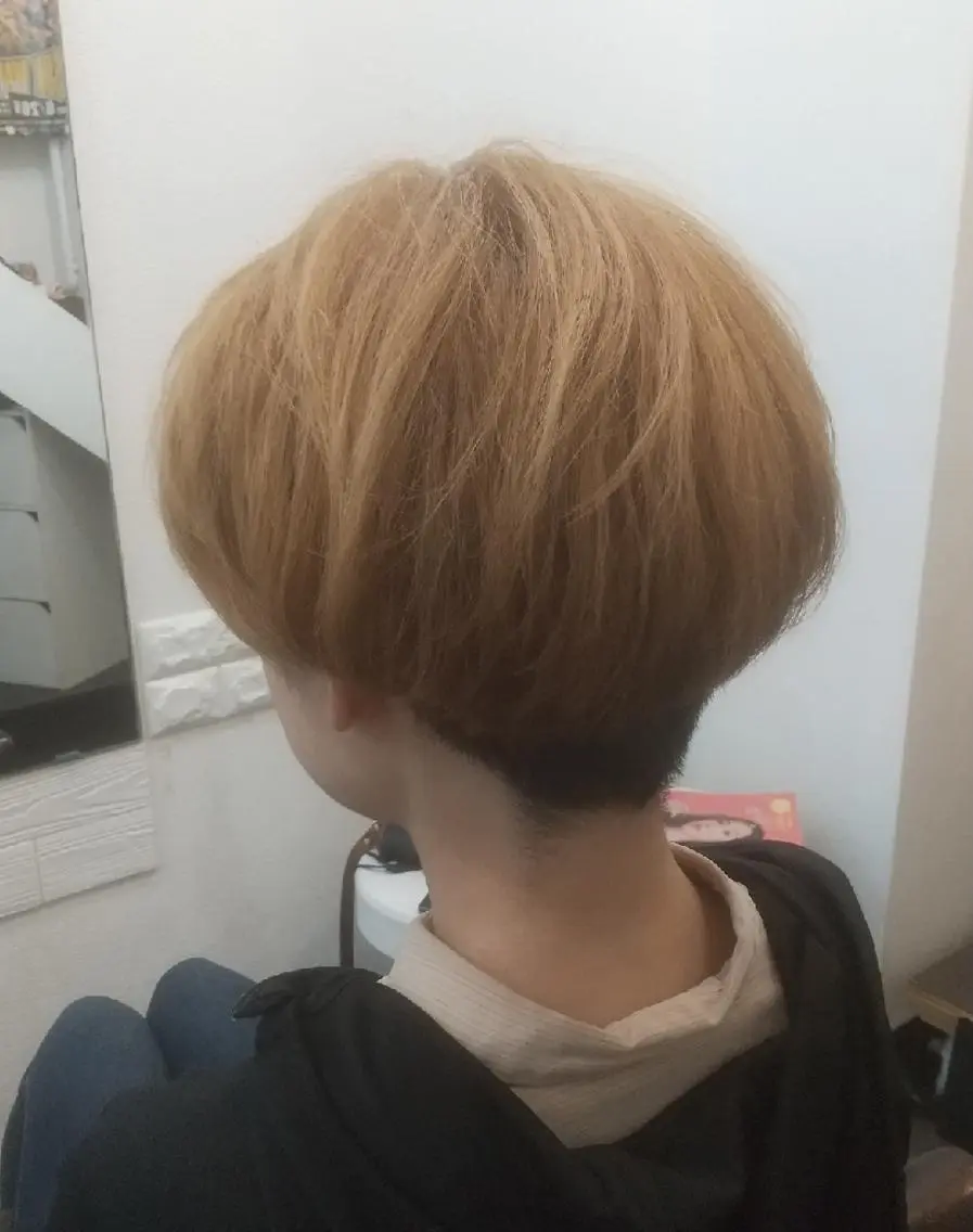 ショート ヘアカラー トリートメント 🌈カラー33∞円 🌈北綾瀬 谷中店のヘアスタイル