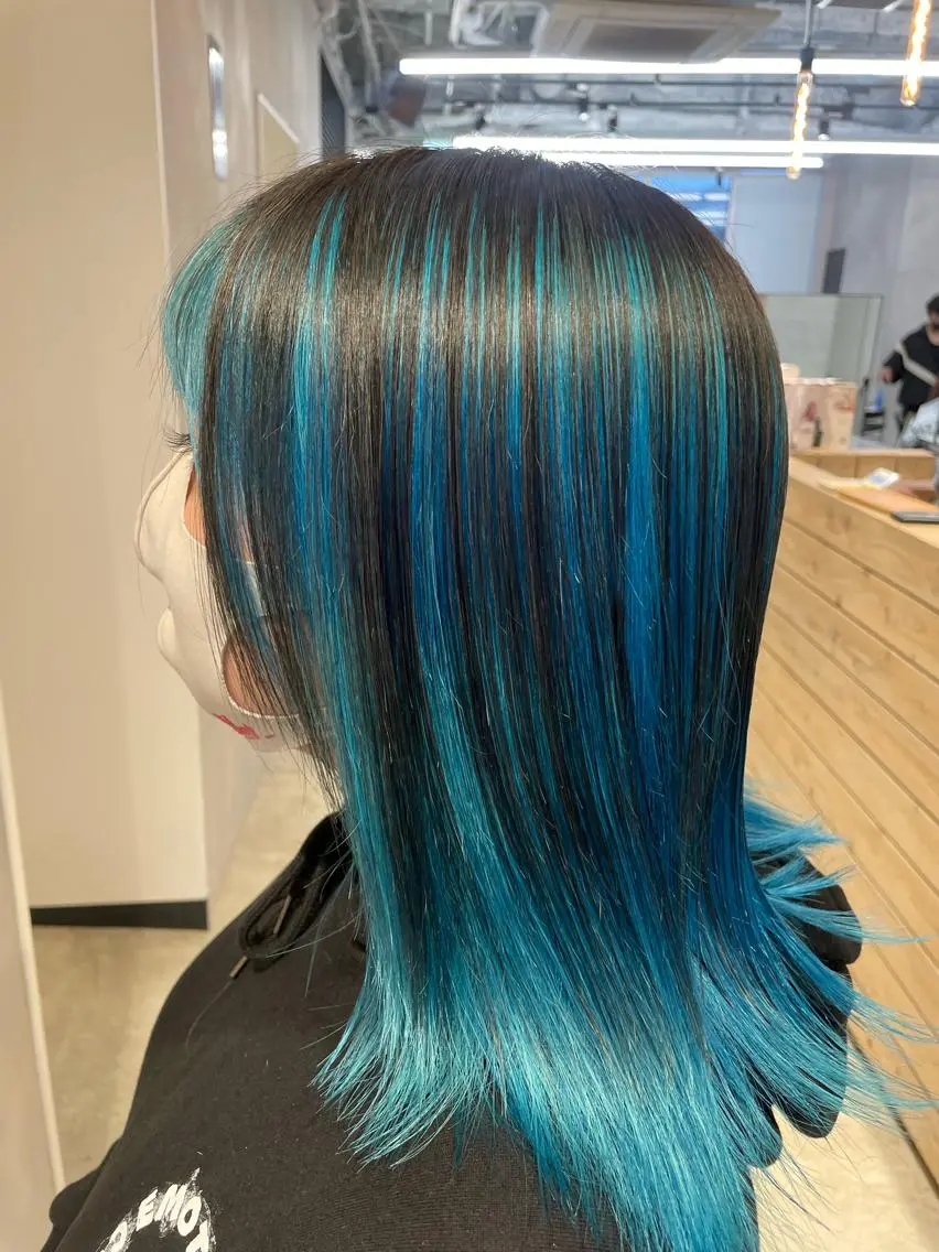 ロング カラー ブリーチ デザインカラー トリートメント 透明感カラー✨艶髪 制作🌱山根あゆみのヘアスタイル