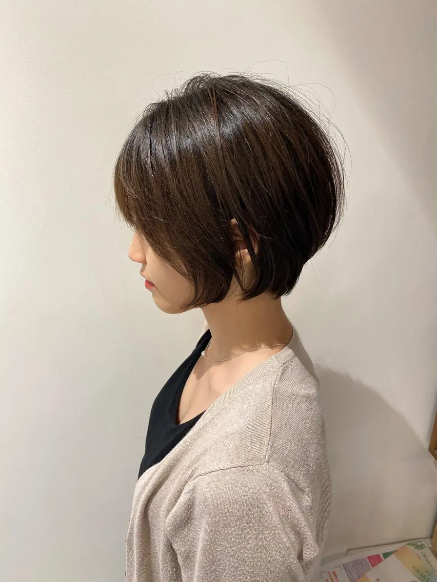 ショート ショートヘア カット トリートメント 🇰🇷韓国レイヤー 錦糸町【北山謙三】のヘアスタイル