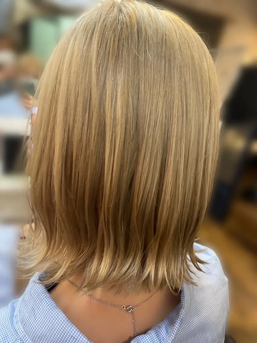 ミディアム カラー ダブルカラー ヘアカラー 💎ブリーチ💎 カラー💎okadaのヘアスタイル