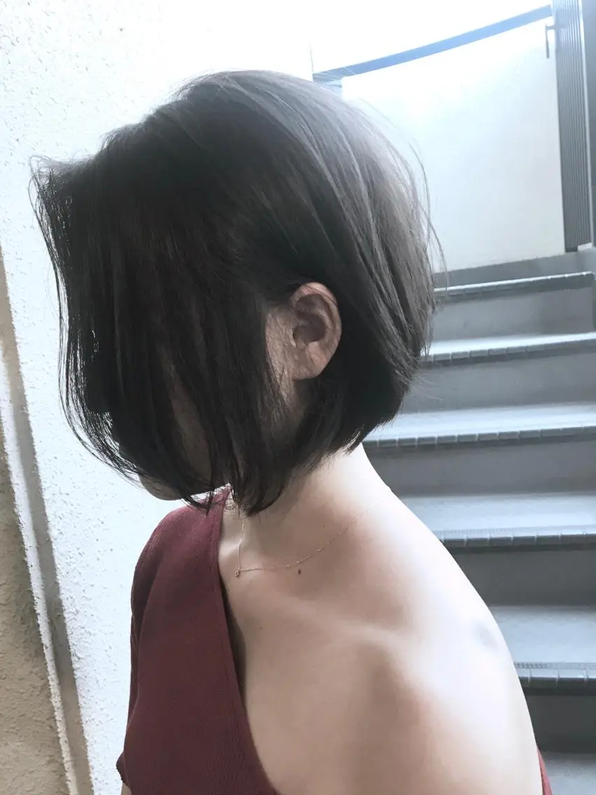 ショート カラー グレージュ カット ヘアカラー トリートメント 💎髪質改善💎 デザイナーshinのヘアスタイル