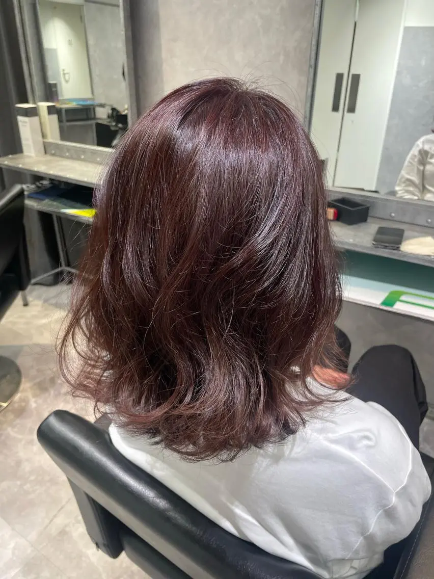 カラー ヘアカラー mimiiy fukaのヘアスタイル