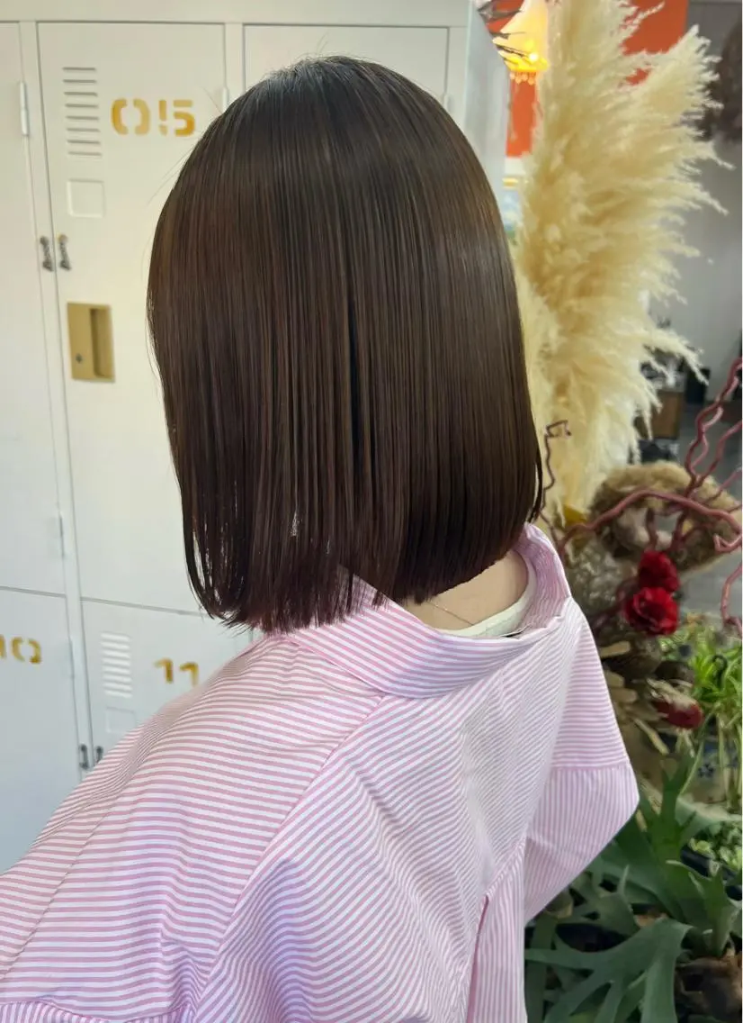 ミディアム 髪質改善 LOMARLIE JURIAのヘアスタイル