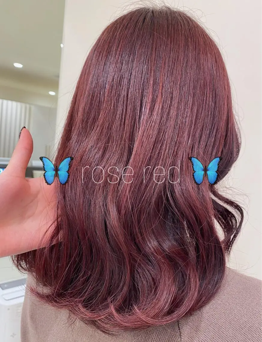 ミディアム カラー 銀座メンズ専門🖤 叶奈々のヘアスタイル