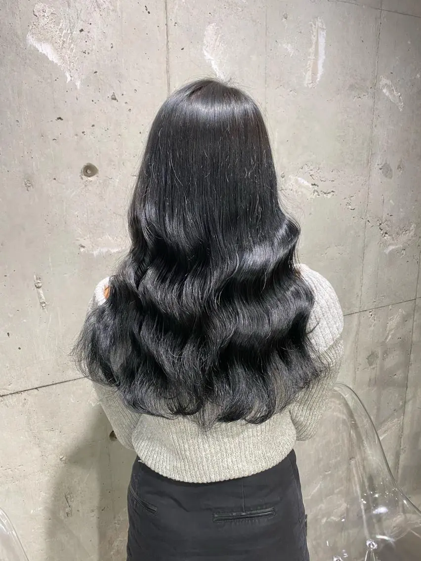ロング カラー エフェクトブリーチ 🌟前澤啓太朗のヘアスタイル