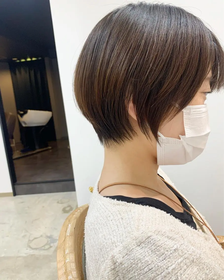 ショート ショートヘア ショート&ボブ井上 菜樹のヘアスタイル