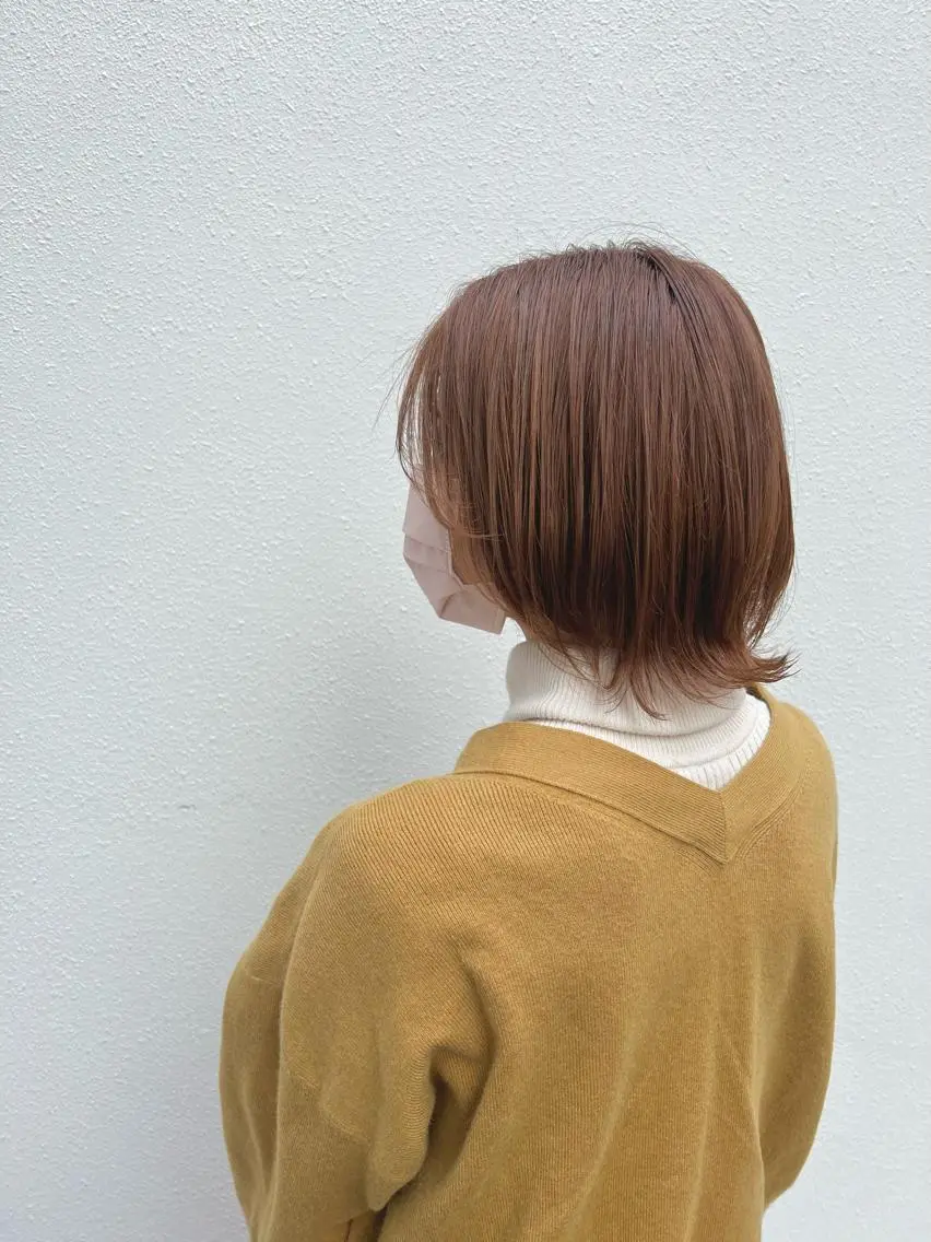 ミディアム カラー レイヤーカット 「sumi」 AMIのヘアスタイル