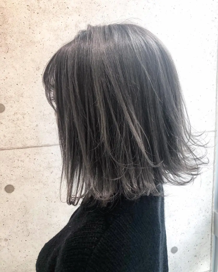 ショート カラー ヘアアレンジ レイヤー/髪質改善 /山永圭介のヘアスタイル