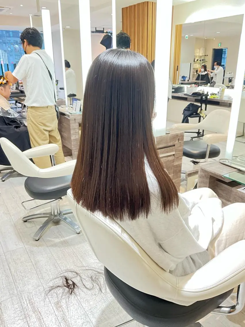 セミロング トリートメント 佐野 太河のヘアスタイル
