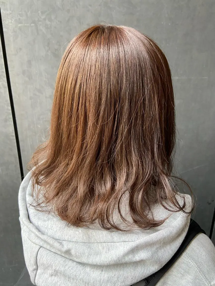 カラー sato harunaのヘアスタイル