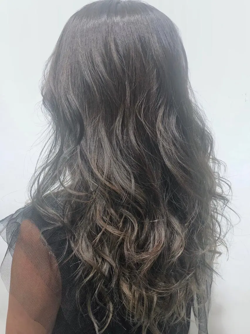ロング カラー 中野 竜介のヘアスタイル