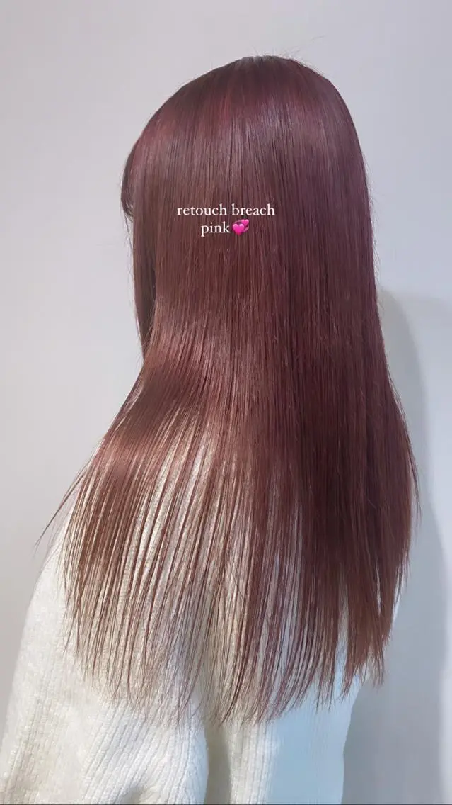 ロング サトウ ナナのヘアスタイル