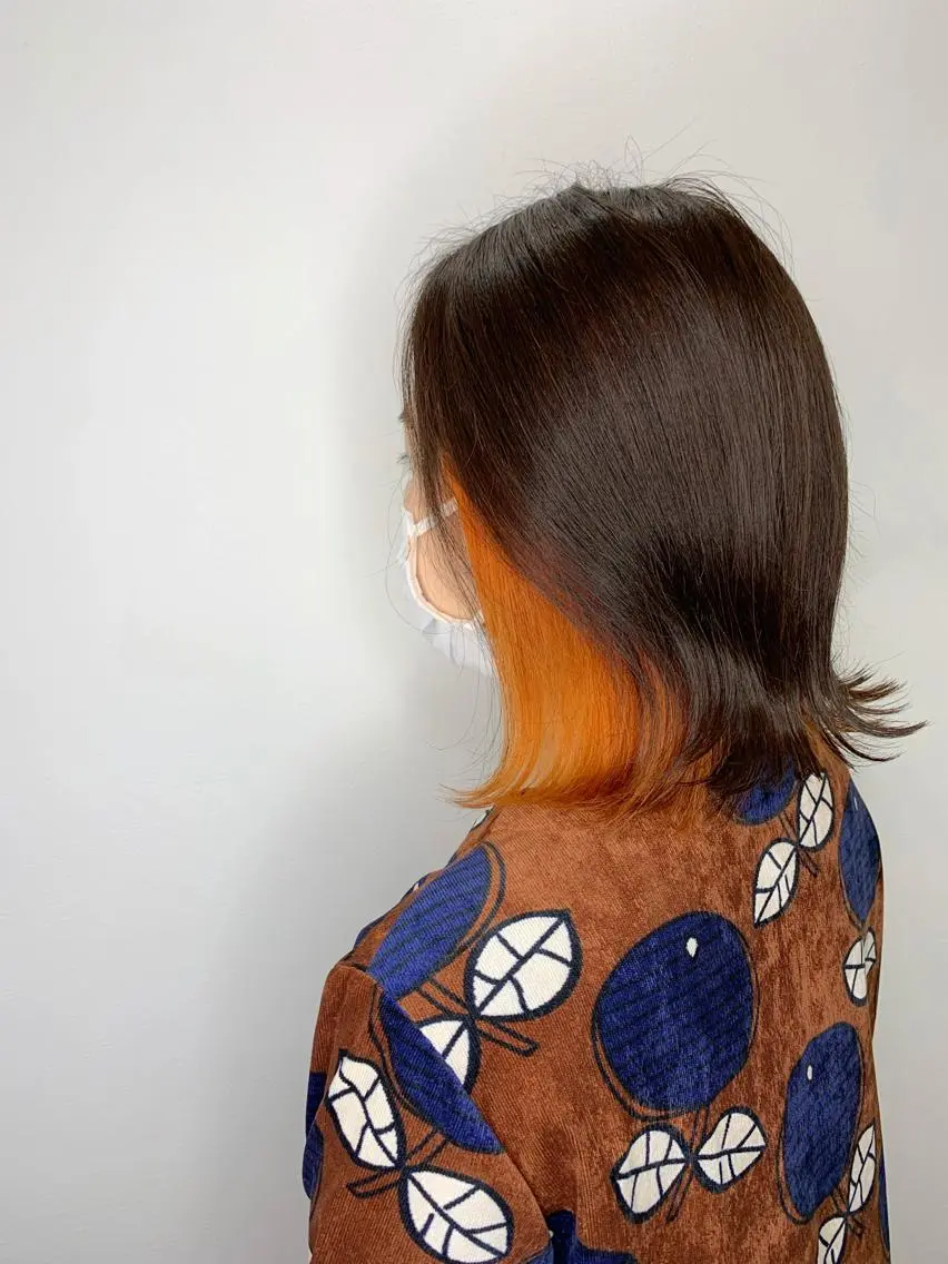 ミディアム カラー ヘアカラー トリートメント 艶髪クリエイター🪽 秋田 聖也のヘアスタイル