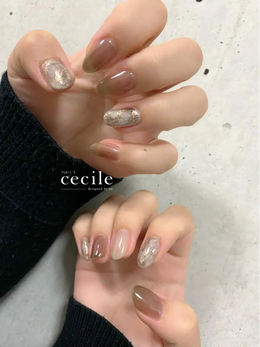 ネイル ハンドネイル Cecile Rieのネイルデザイン