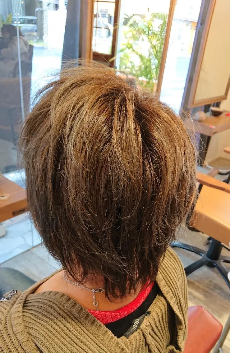 ショート カラー イルミナカラー ヘアカラー トリートメント 村田 和志のヘアスタイル