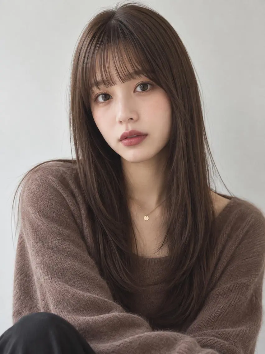 ロング カラー ブリーチ ケアブリーチ 透明感カラー ダブルカラー イヤリングカラー カット ヘアカラー トリートメント "オトナ髪”/ LAKA TOCCAのヘアスタイル