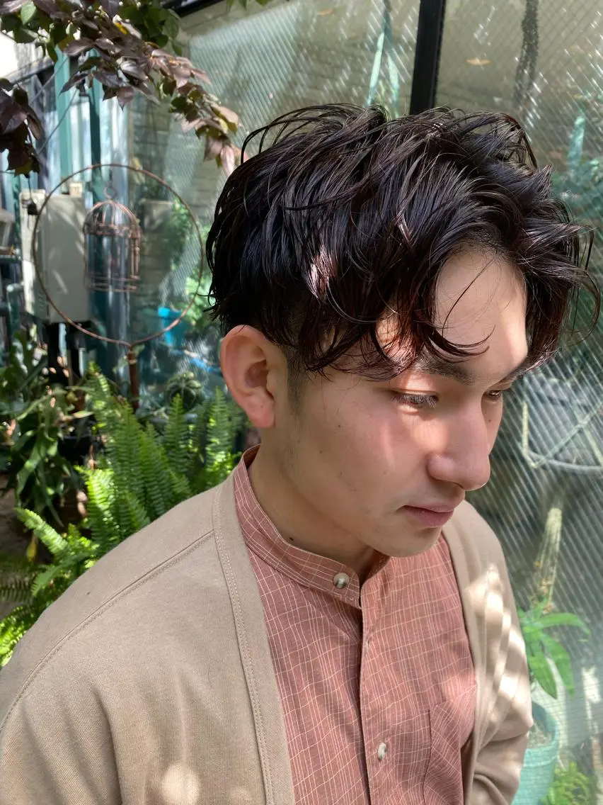 ショート メンズ Moca 〰️のヘアスタイル