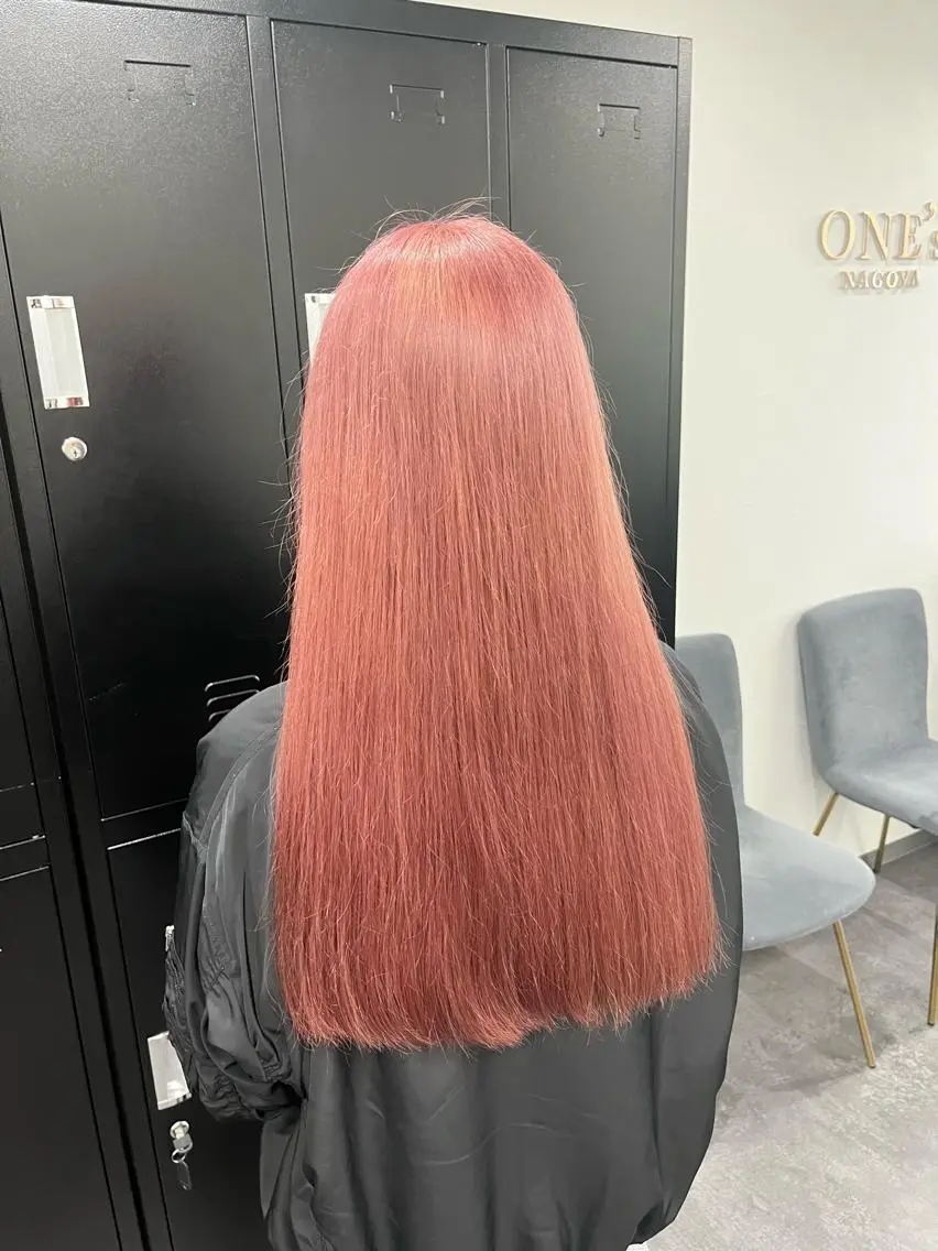 ロング カラー カット ヘアカラー トリートメント ヘアセット 韓国ヘア🖤/透明感 shihoのヘアスタイル