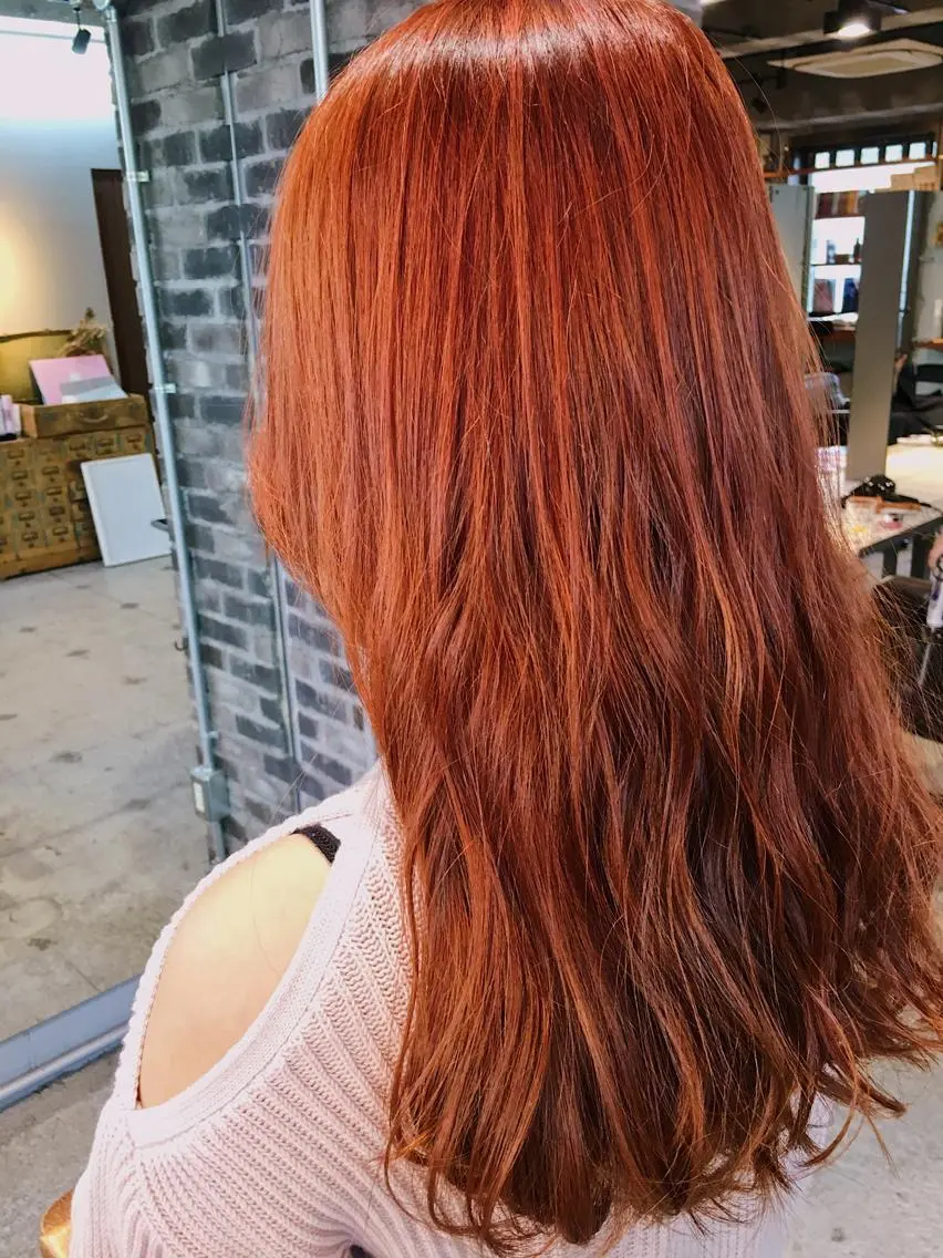 ロング カラー ヘアカラー トリートメント 代表 中島貴志のヘアスタイル