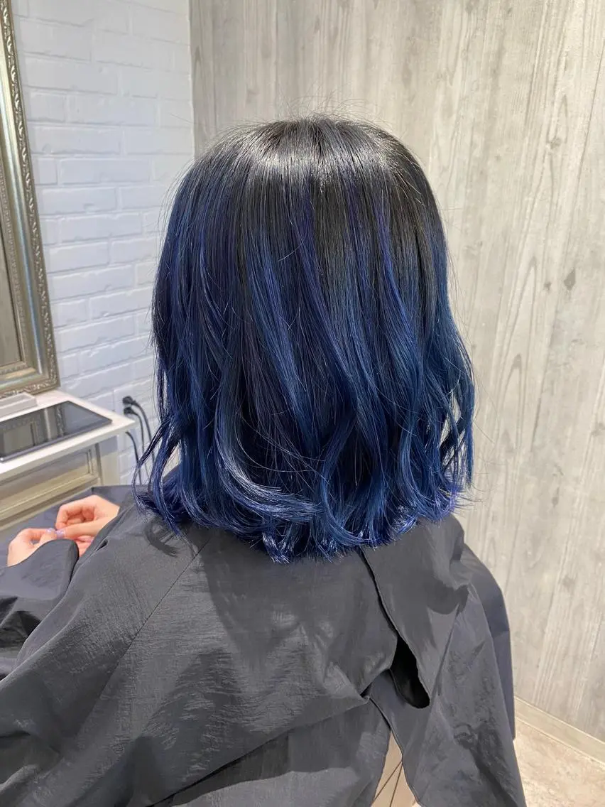 ミディアム カラー Renatus店長 金子裕美のヘアスタイル